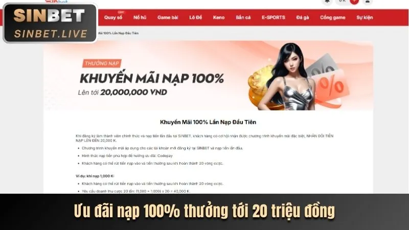 Chương trình hoàn trả hàng tuần cho game nổ hũ
